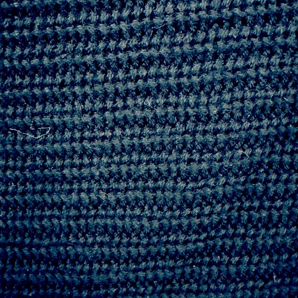 J.Jill -Black Rib Knit Waterfall Front, Open Arm Poncho Style Cardigan  One Size - Picture 4 of 4